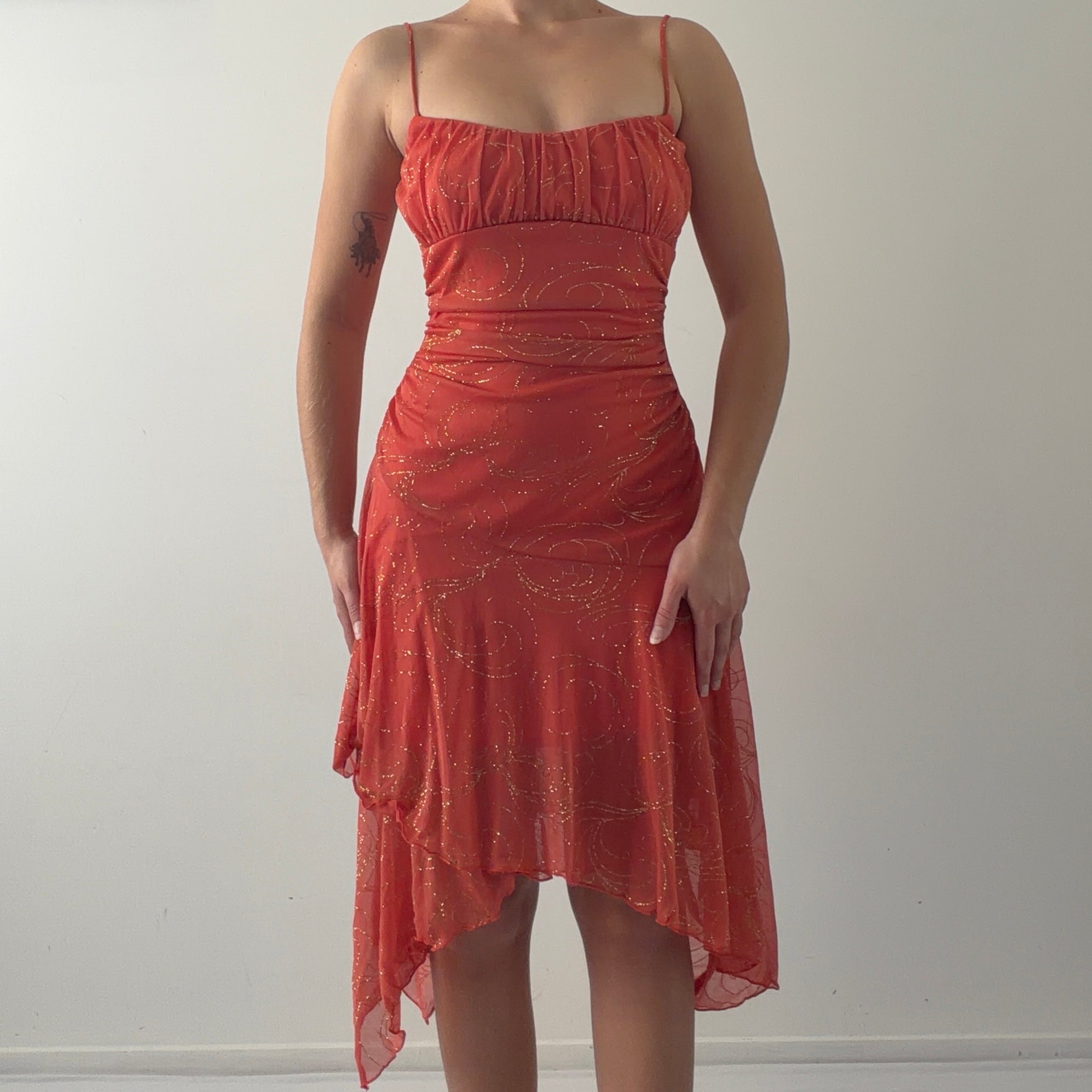 Trixxi Asymmetric Midi Dress | 6-8