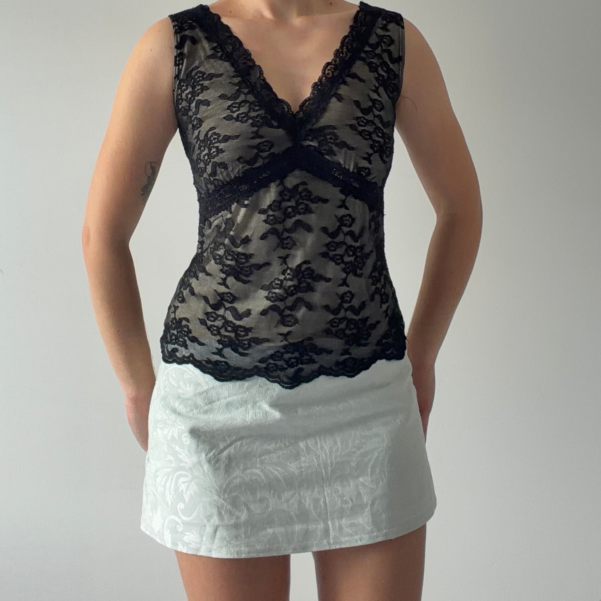 Worthington Lace Cami | S