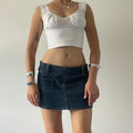 Real Denim Micro Mini | 10-12
