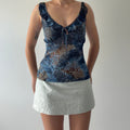Star City Ruffle Cami | Made in USA | L
