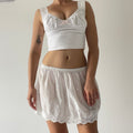 Embroidered Mini Skirt | 6-10