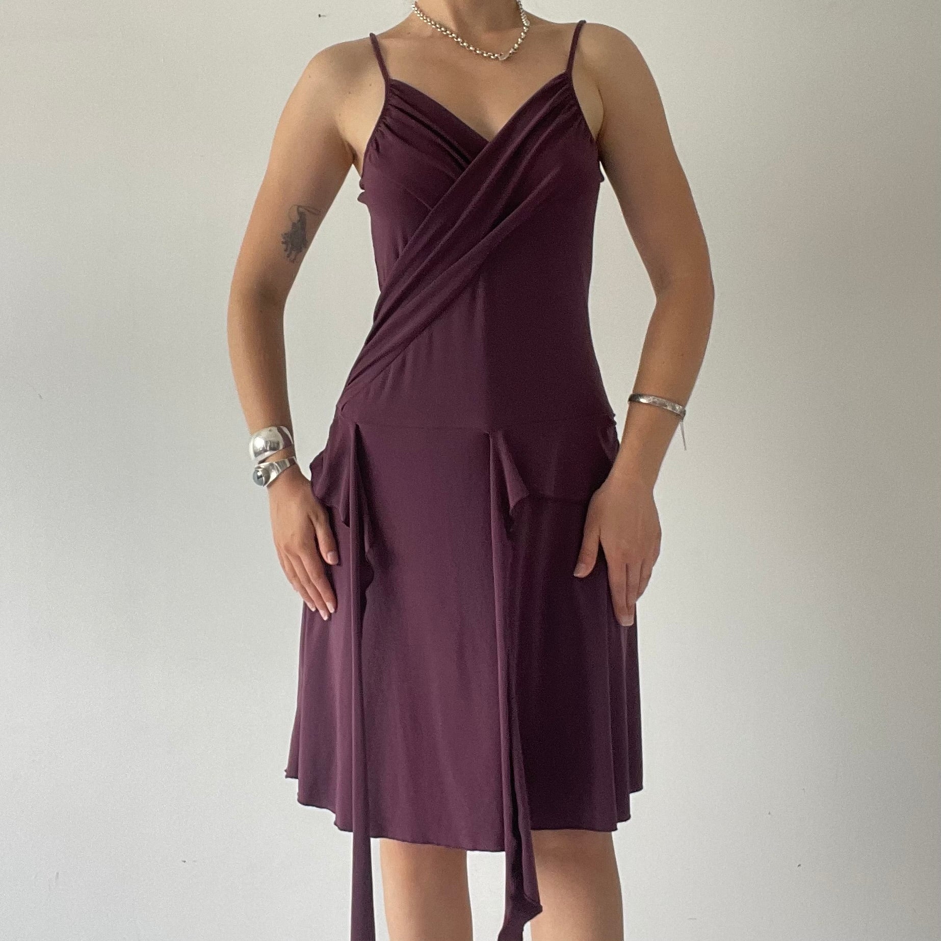 Wendy Midi Ruffle Dress | 8-10