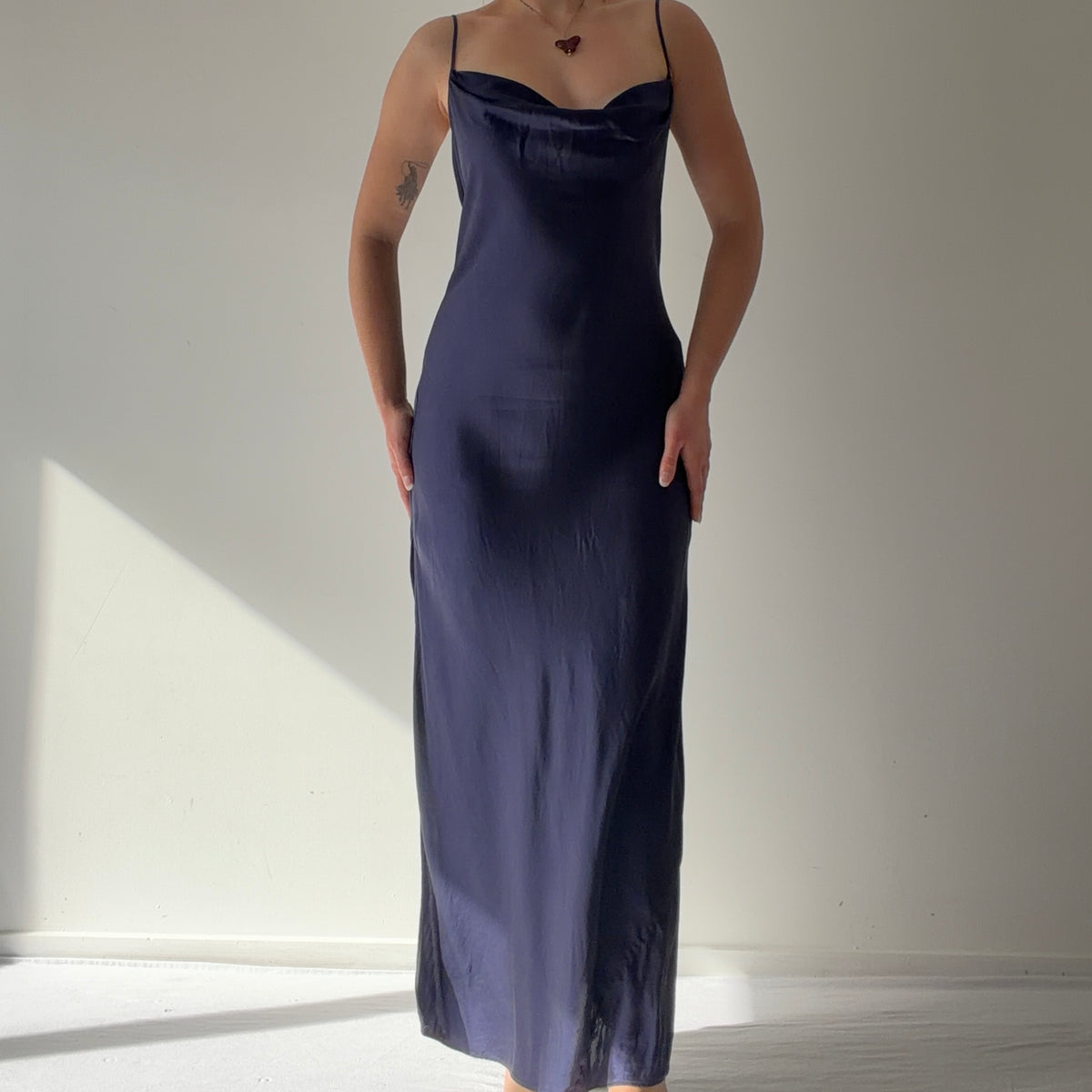 Victoria's Secret Silk Maxi Dress | M-L