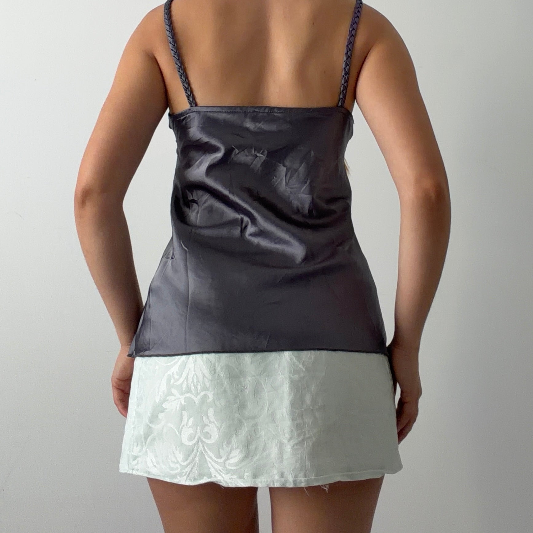 A Byer Satin Babydoll Top | 10-12