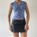 Floral Mesh Cami | 8-10