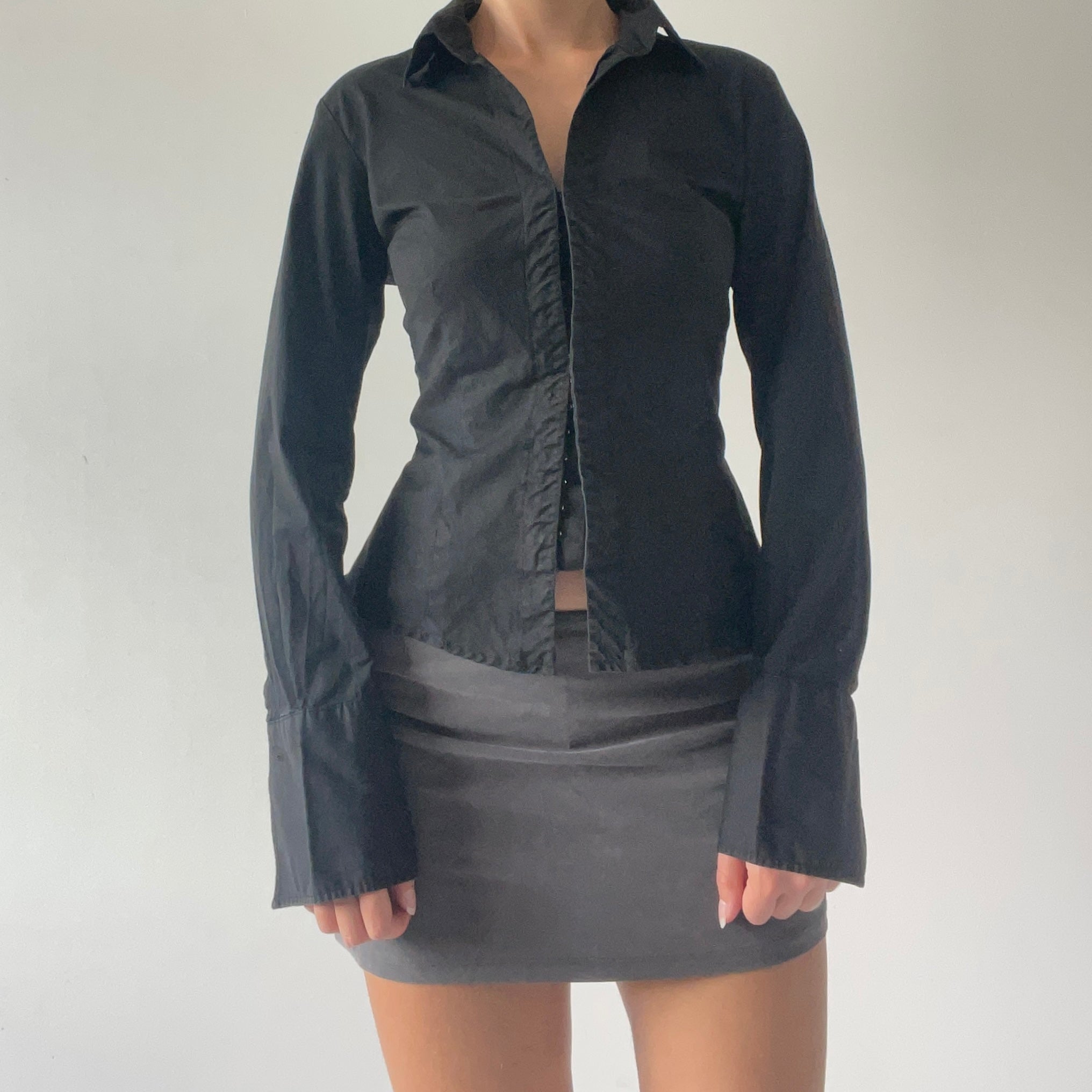 90s Glassons Fitted Shirt | 10-12