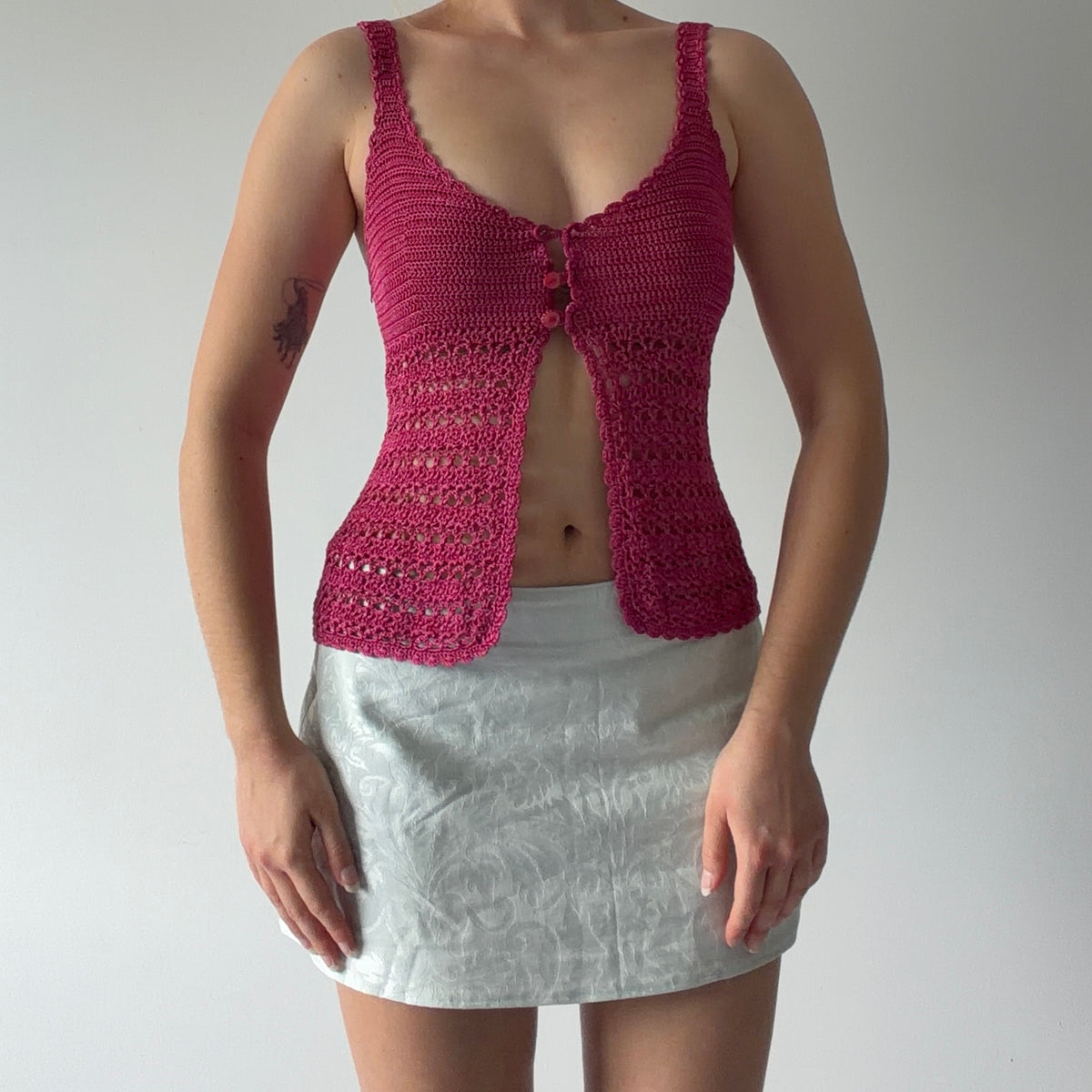 Cruise Australia Crochet Cami | S-M