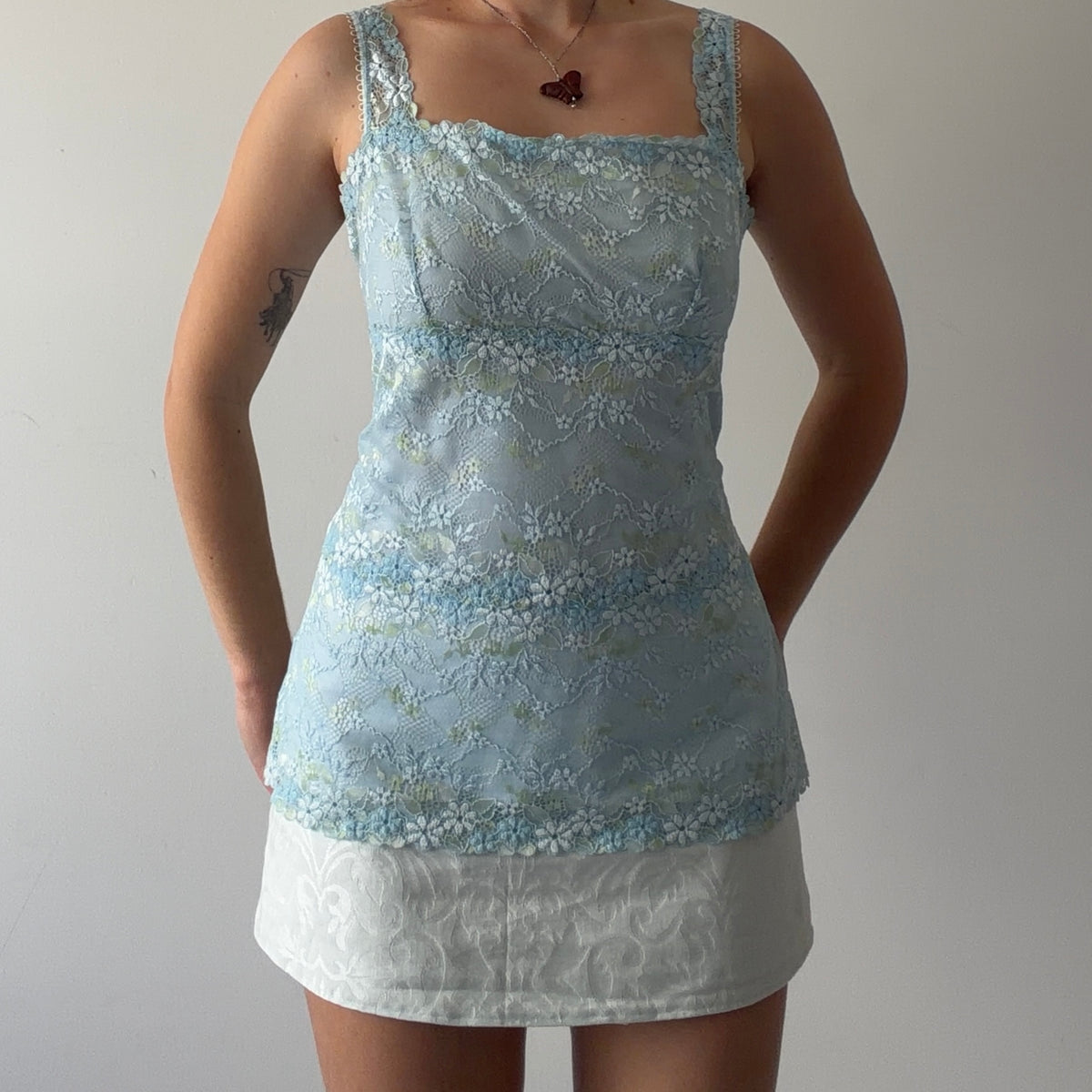 Arianne Lace Babydoll Cami | M-L