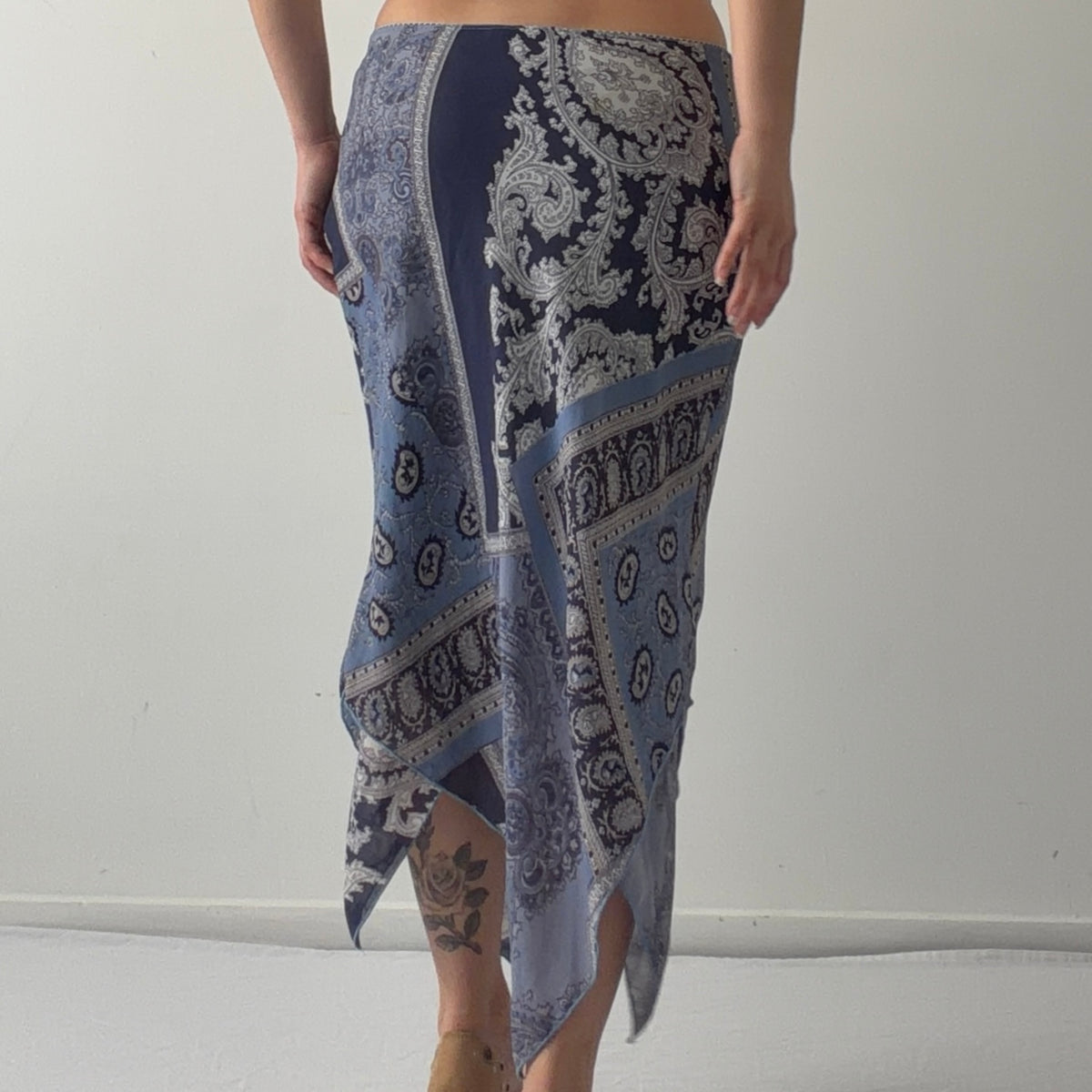Fashion Bug Handkerchief Paisley Skirt | 6-8