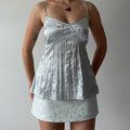 Charlotte Russe Sequin Cami Top | S