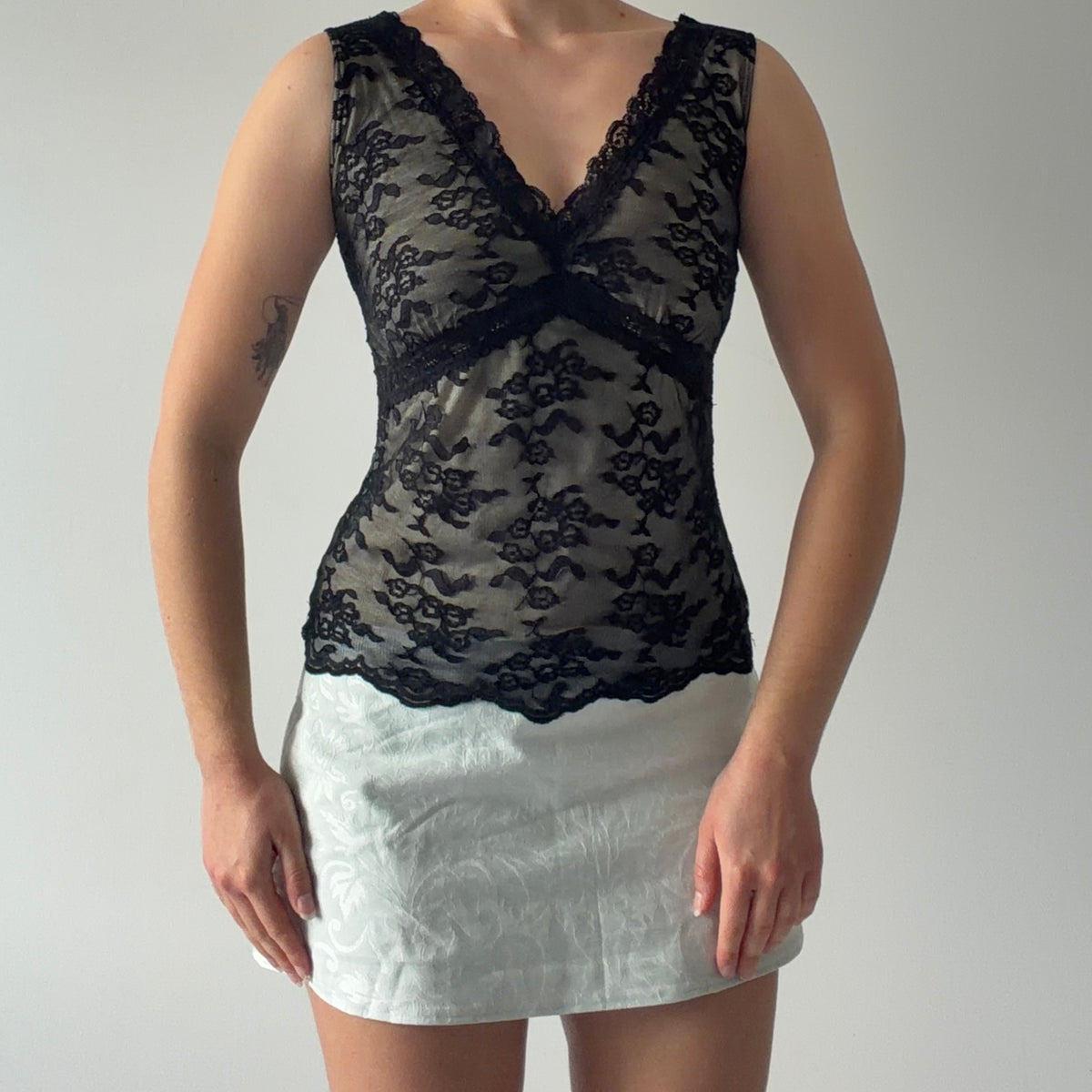 Worthington Lace Cami | S