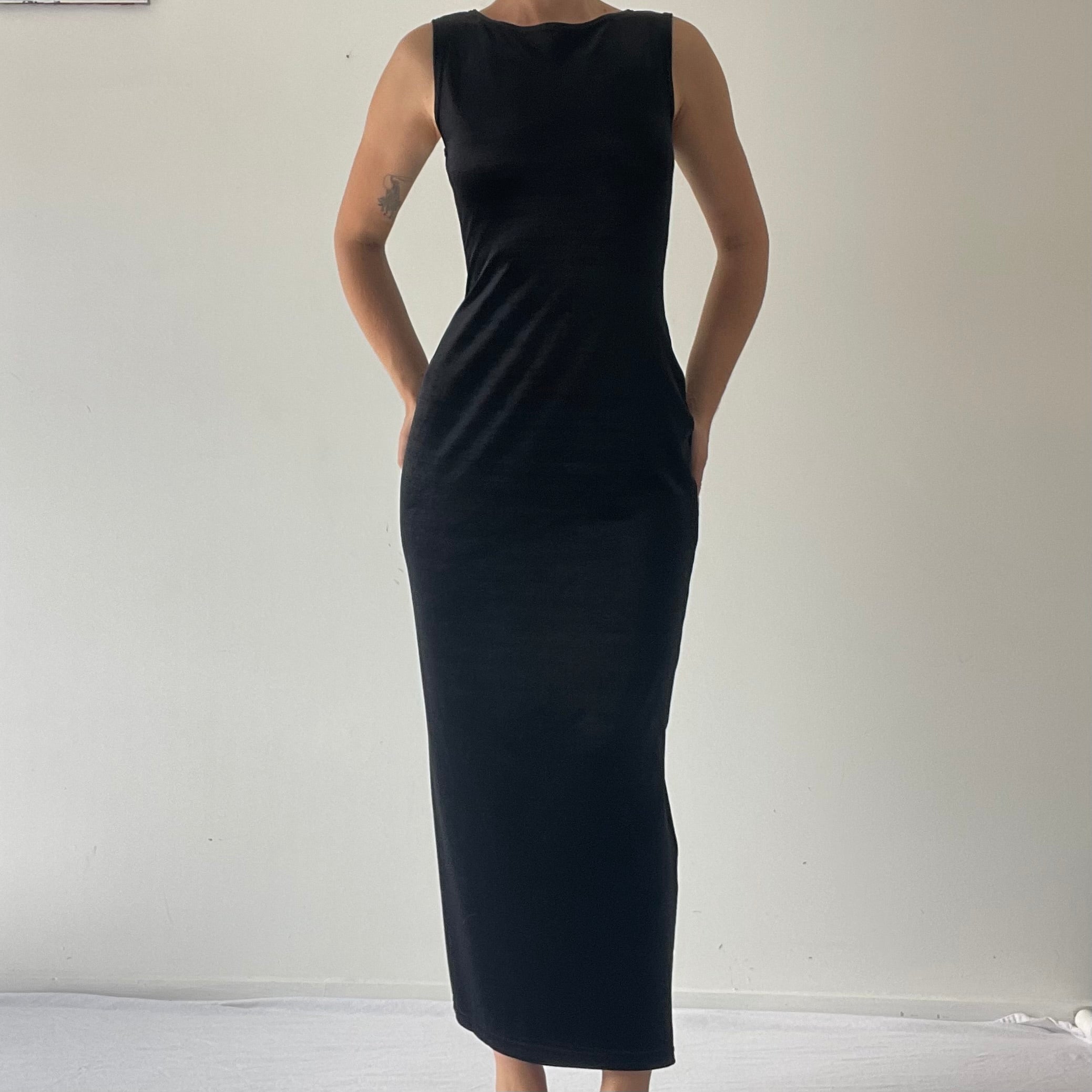 Annmaree Chambers Boat Neck Dress | Made in NZ | S