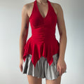 Glitzy London Halter Top | XS