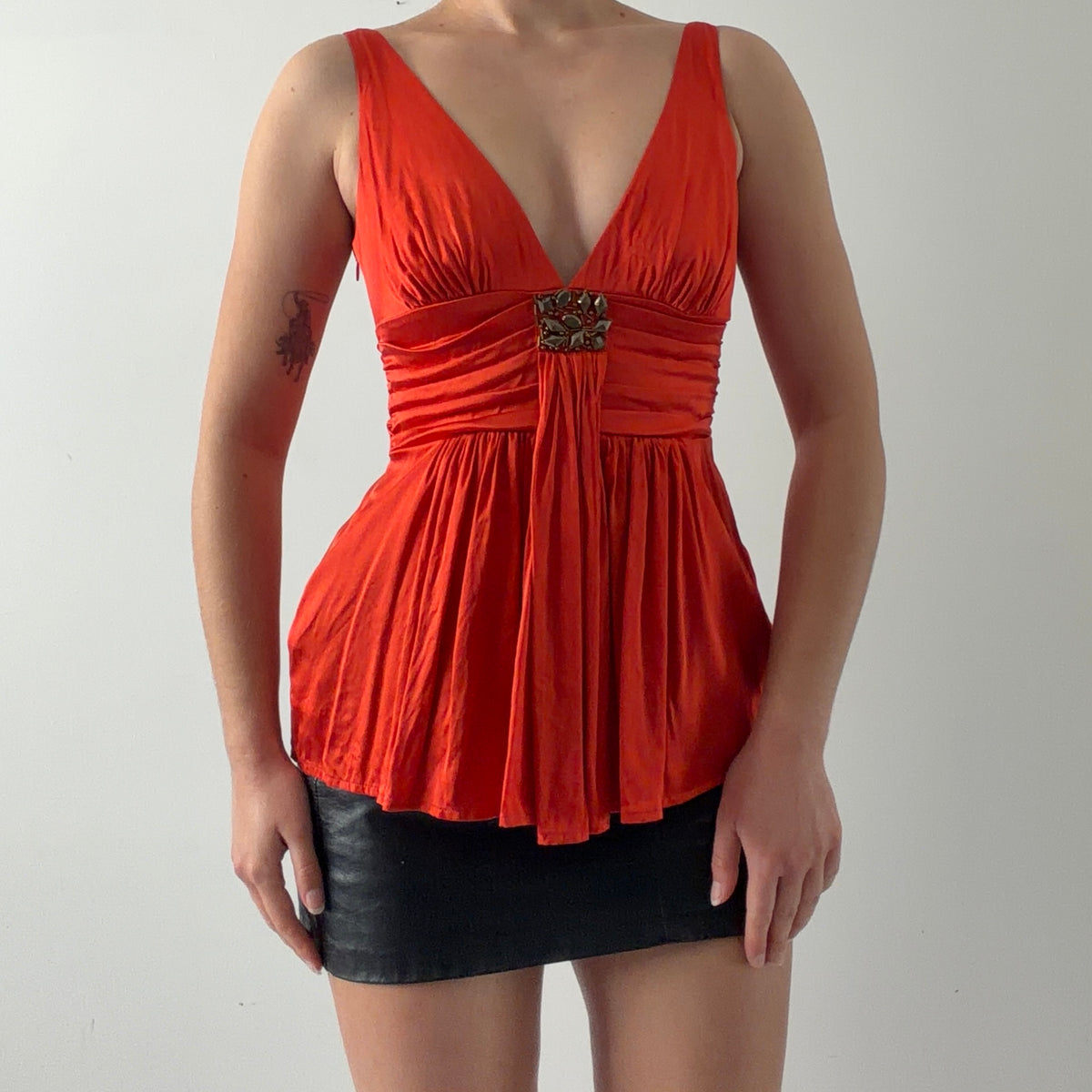 Bebe Silk Cami Top | XS