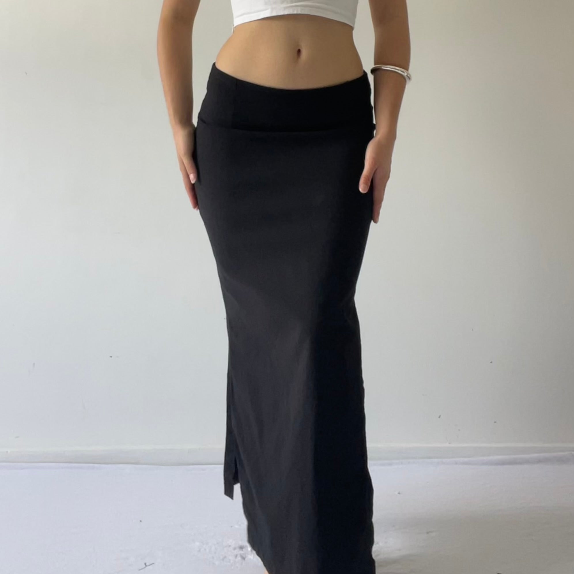 Low rise Maxi Skirt | 6-10