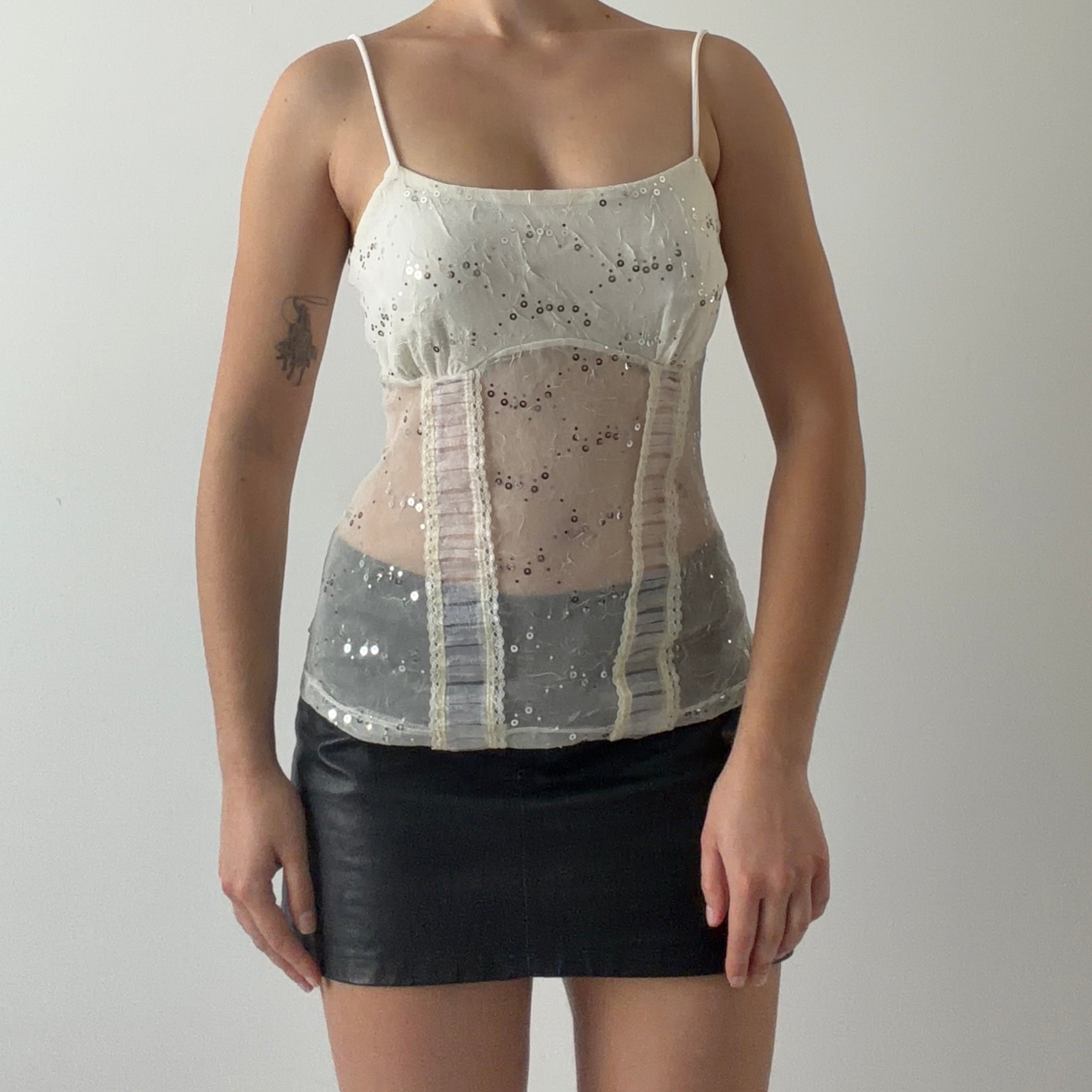 Carolina Babydoll Cami Top | Made in USA | 10-12