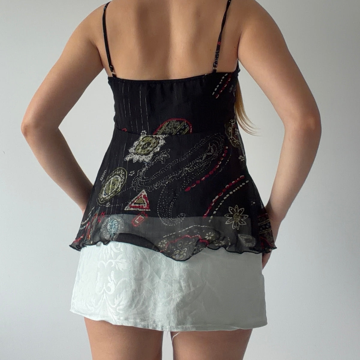 A. Joy Paisley Cami | S