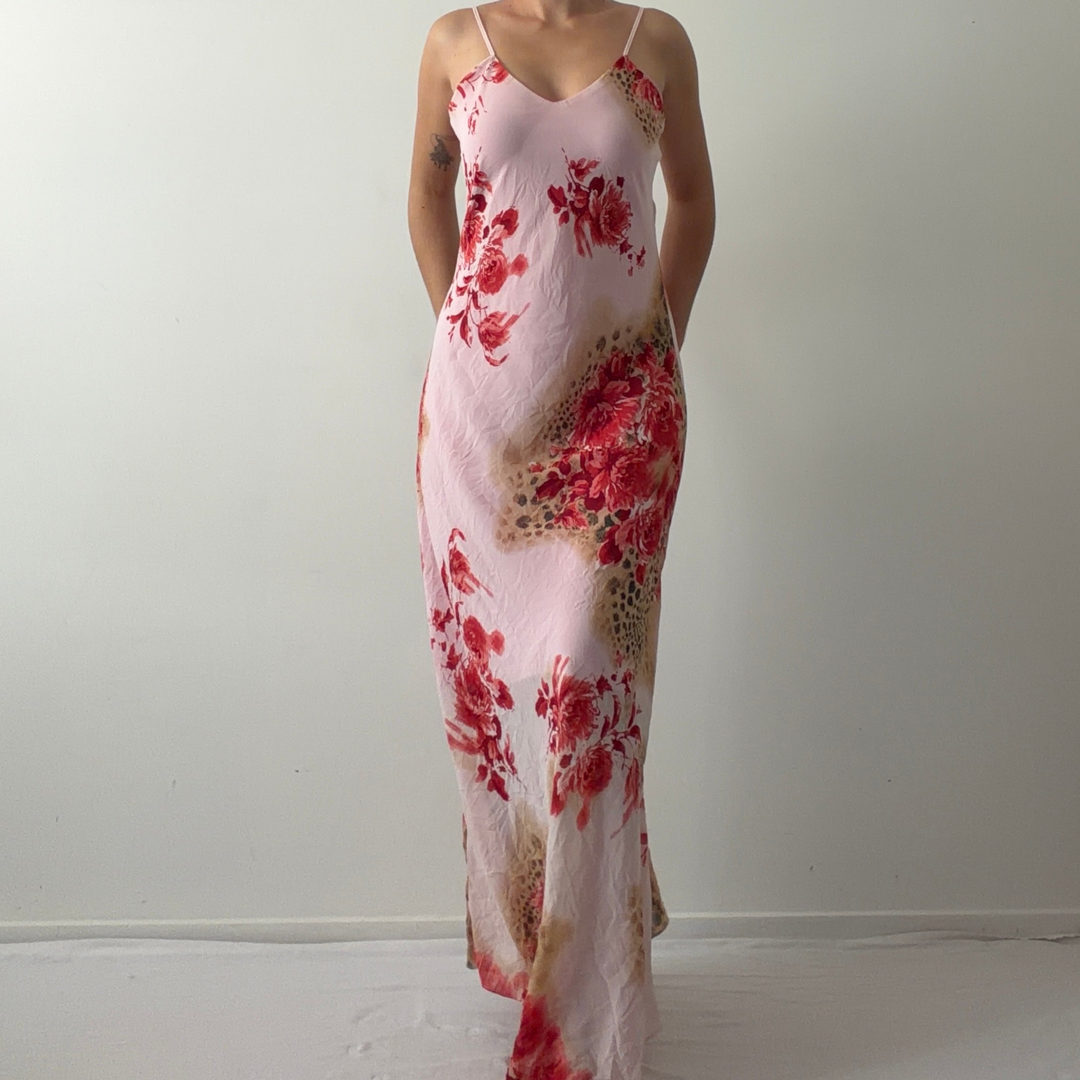 Lucy Paris Maxi Slip Dress | 8-10