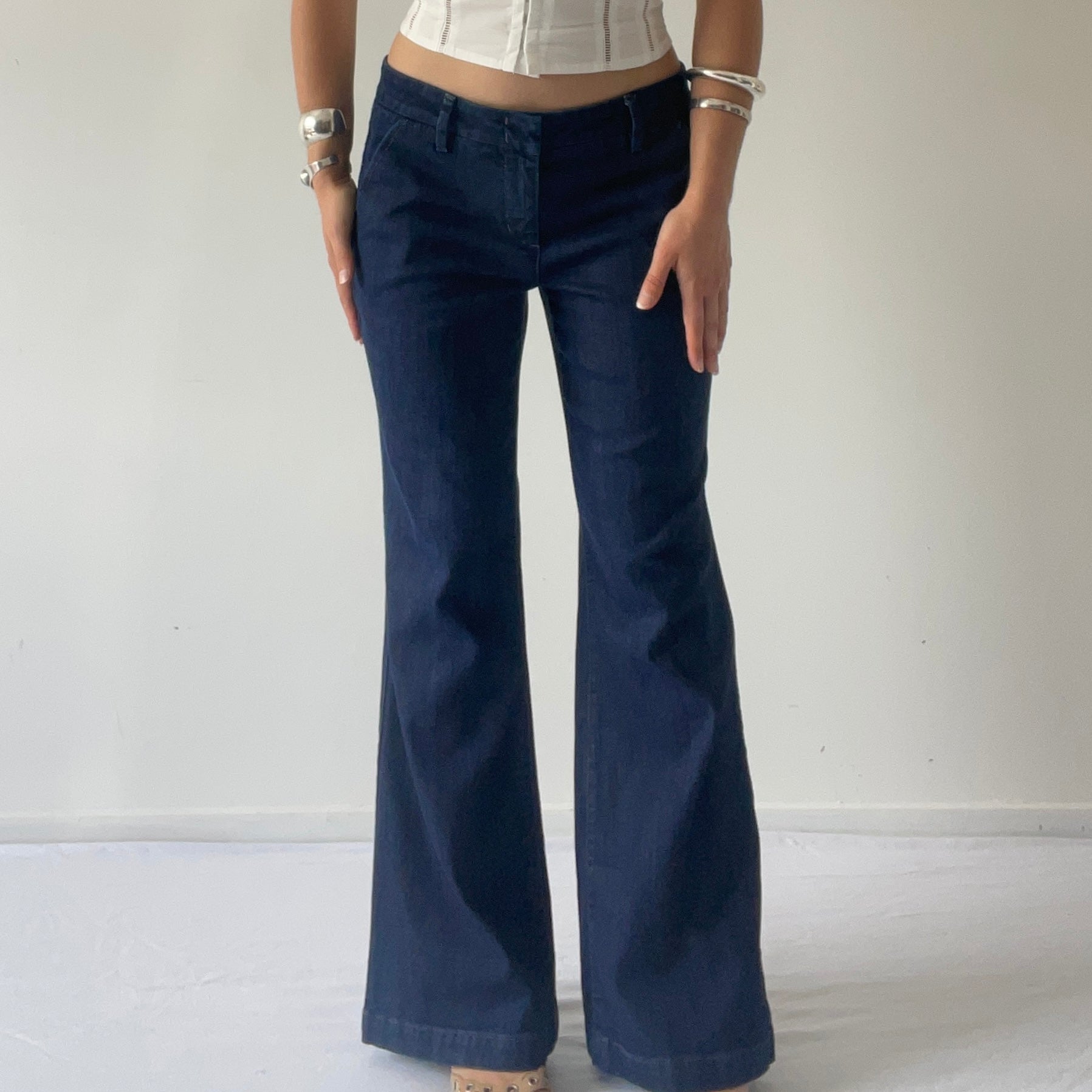Newport Wide Leg Denim Jeans | 8-10