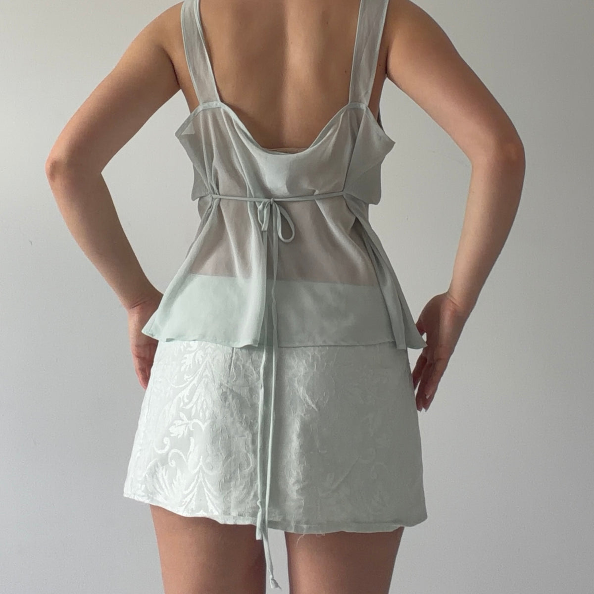 California Dynasty Babydoll Cami | 12-14