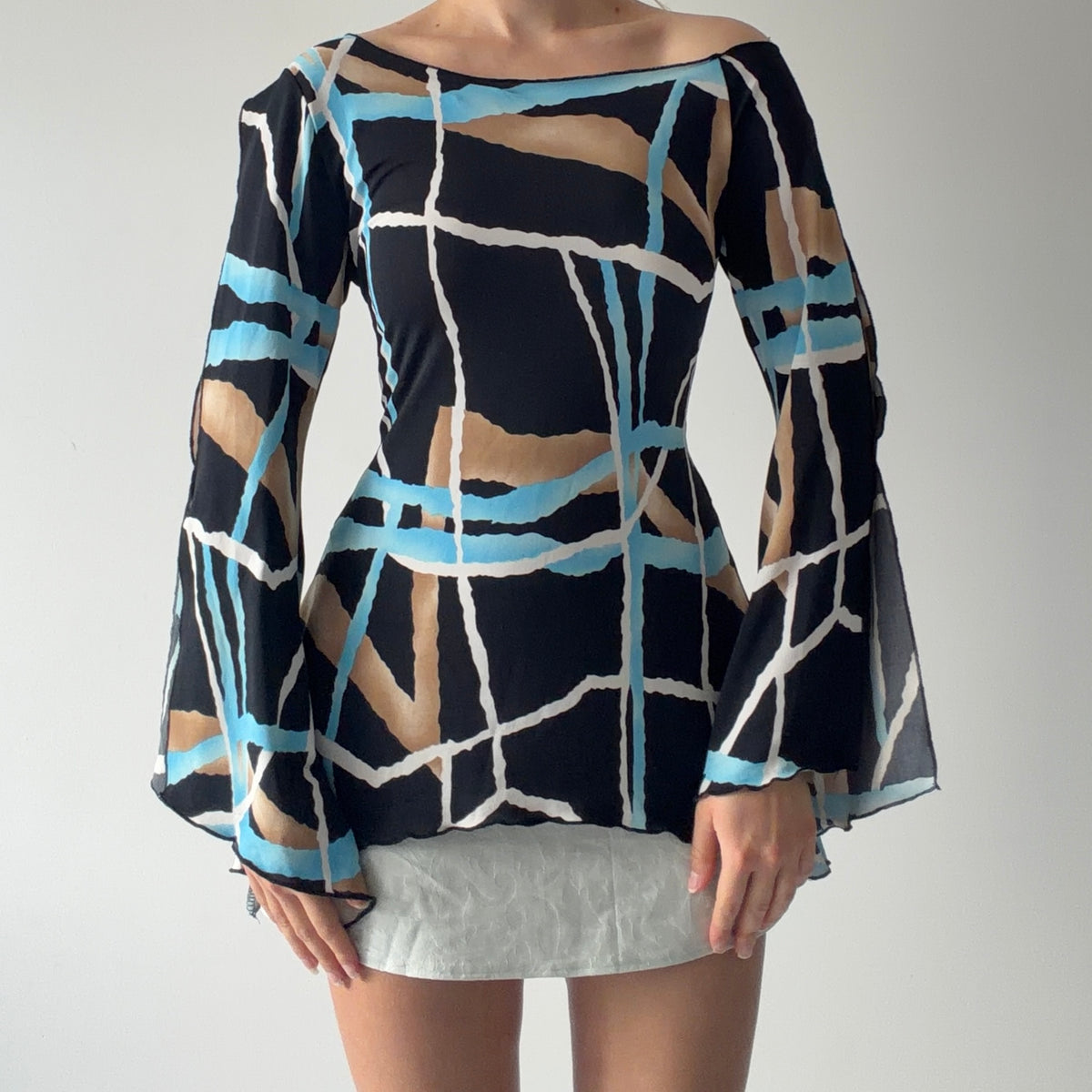 Rave Bell Sleeve Top | L