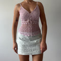 Glittery Crochet Top | 6-8