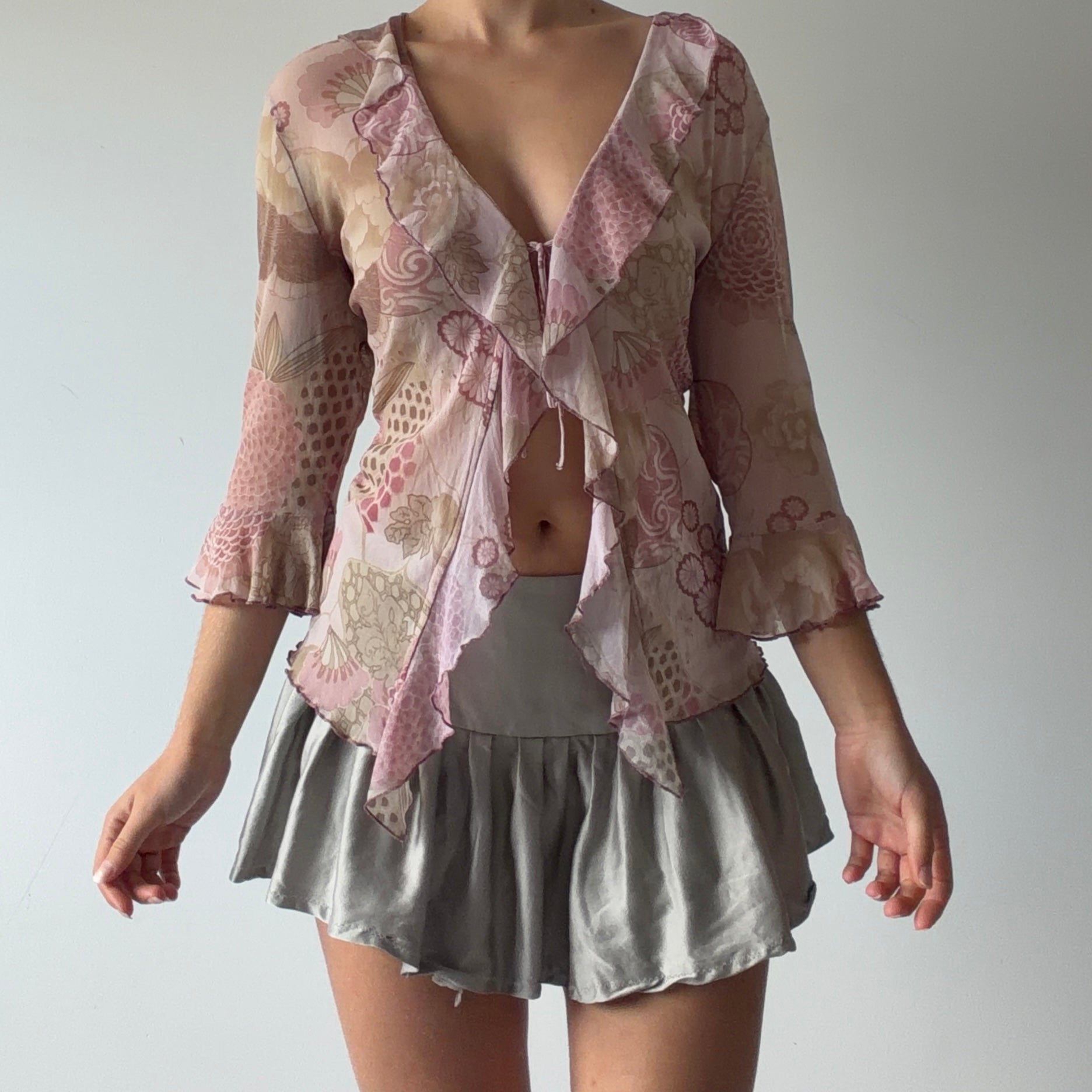 Yessica Ruffle Top | XL