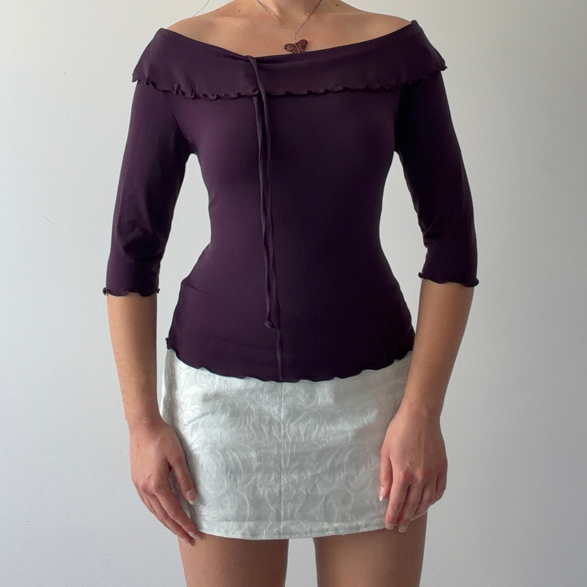 Iz Byer 3/4 Sleeve Top | M