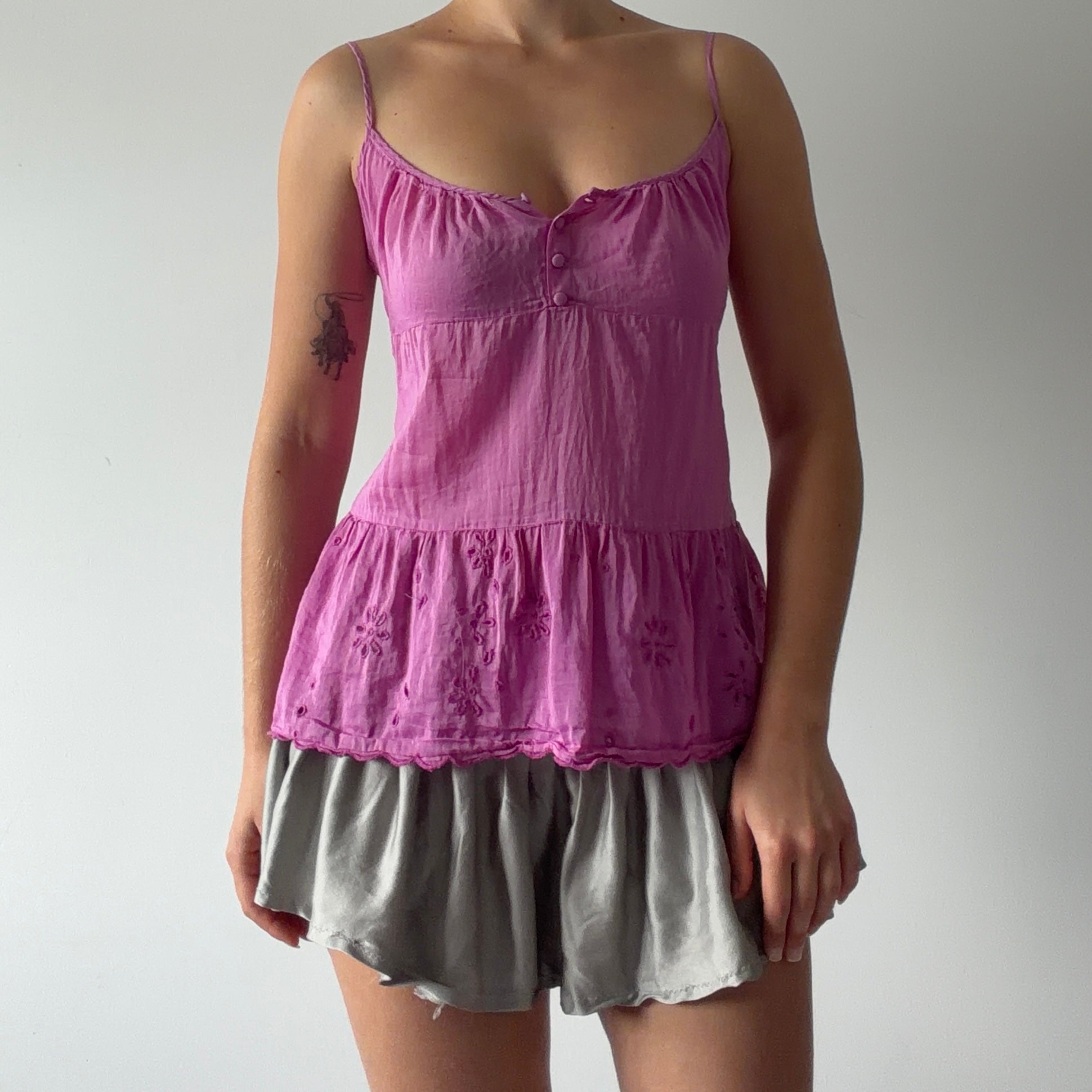 Massimo Dutti Babydoll Cami | 8-10