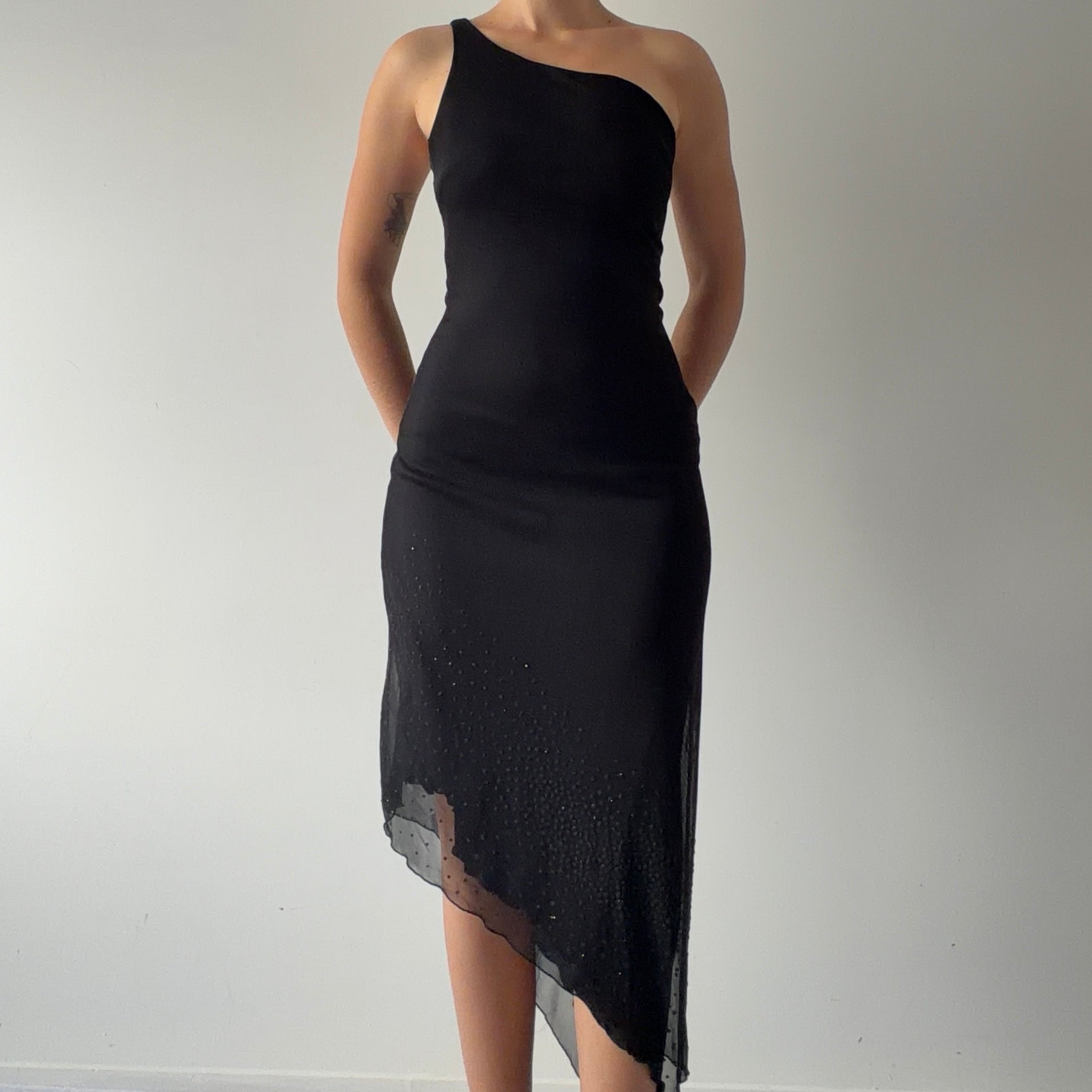 Fairweather Asymmetric Dress | Made in Canada | S
