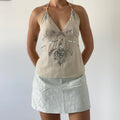 Elle Macpherson Silk Halter | M
