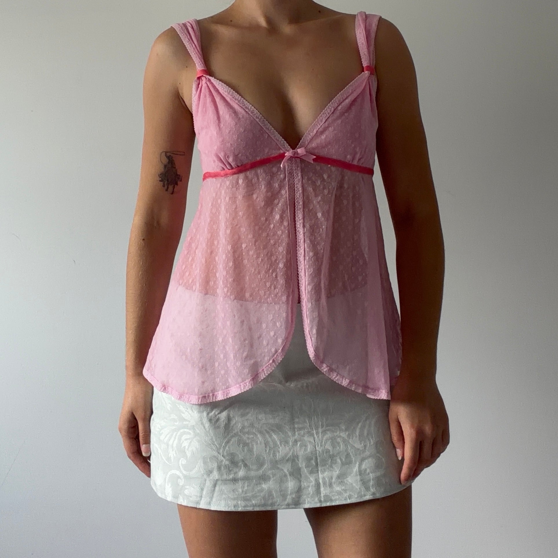 Victoria's Secret Lace Babydoll Top | 6-10