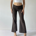 Low Rise Kickflare Pants | 8-10