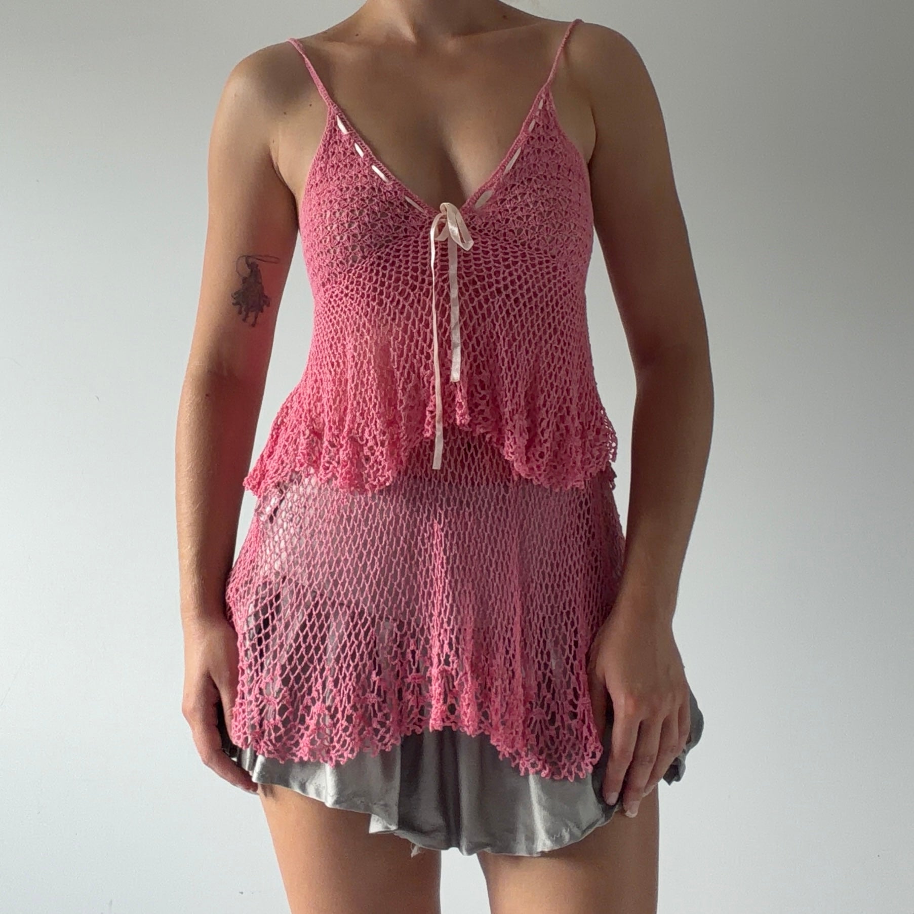 Marble Waltz Crochet Top | 6-10