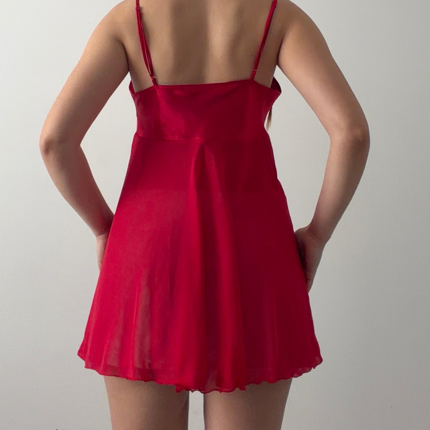 Victoria's Secret Rosette Slip Dress | S