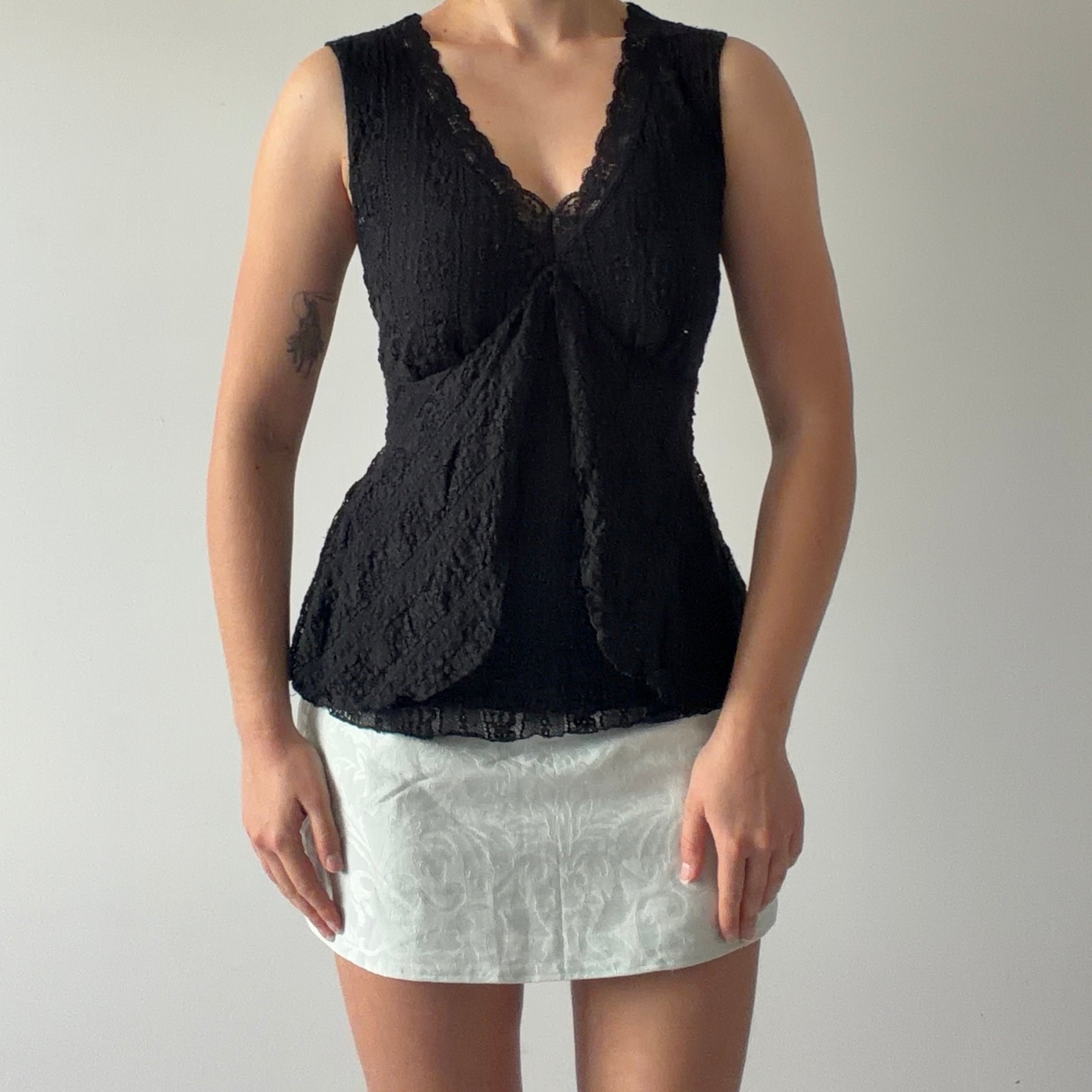 Apt. 9 Lace Babydoll Top | 10-12