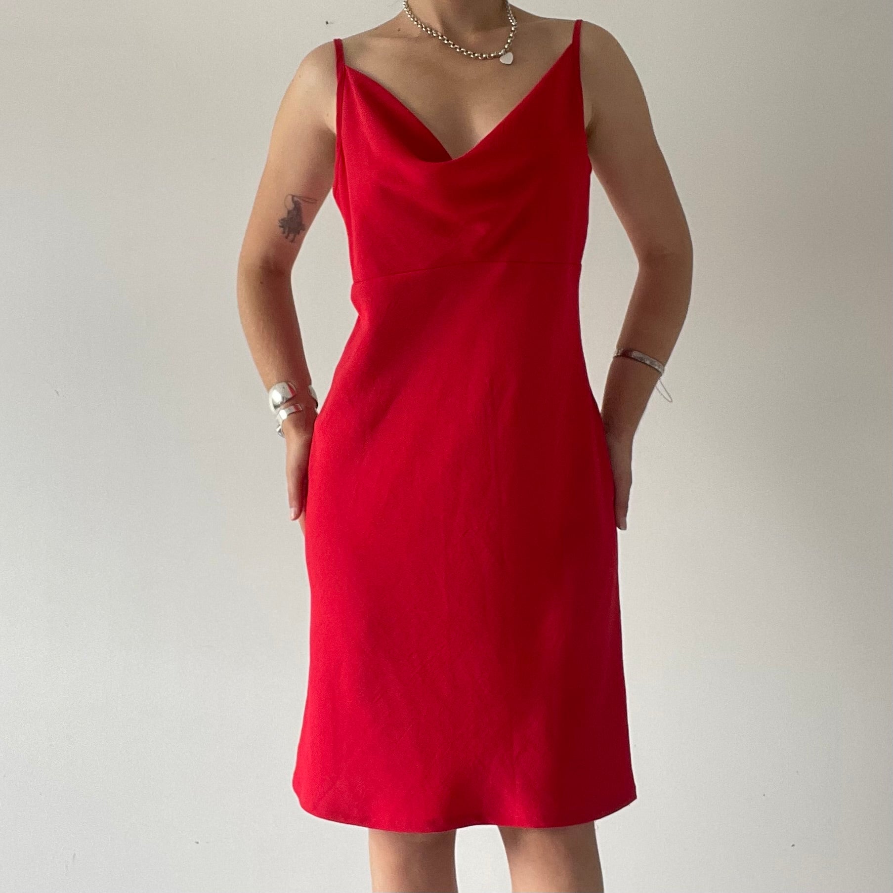 Annah S Bias Cut Midi Dress | 8-10