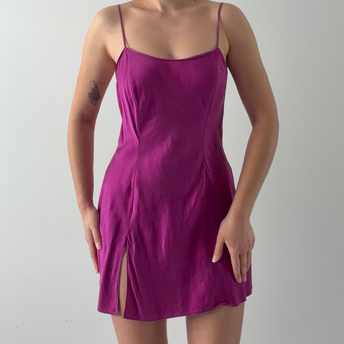 Victoria's Secret Silk Slip Dress | S