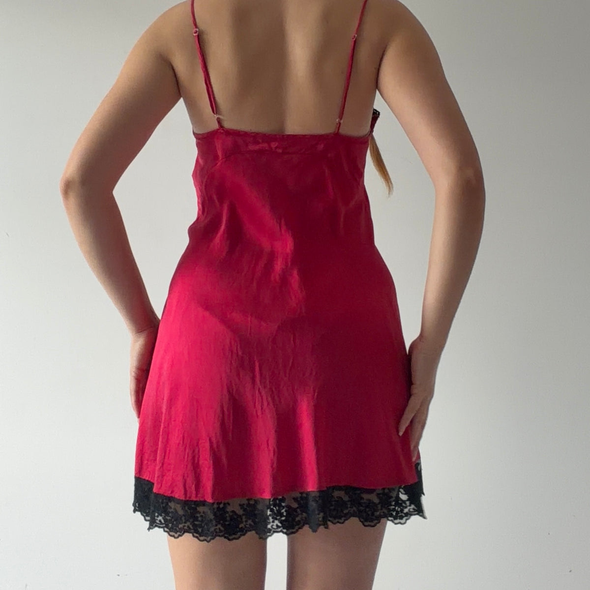 Victoria's Secret Gold Label Silk Slip Dress | L