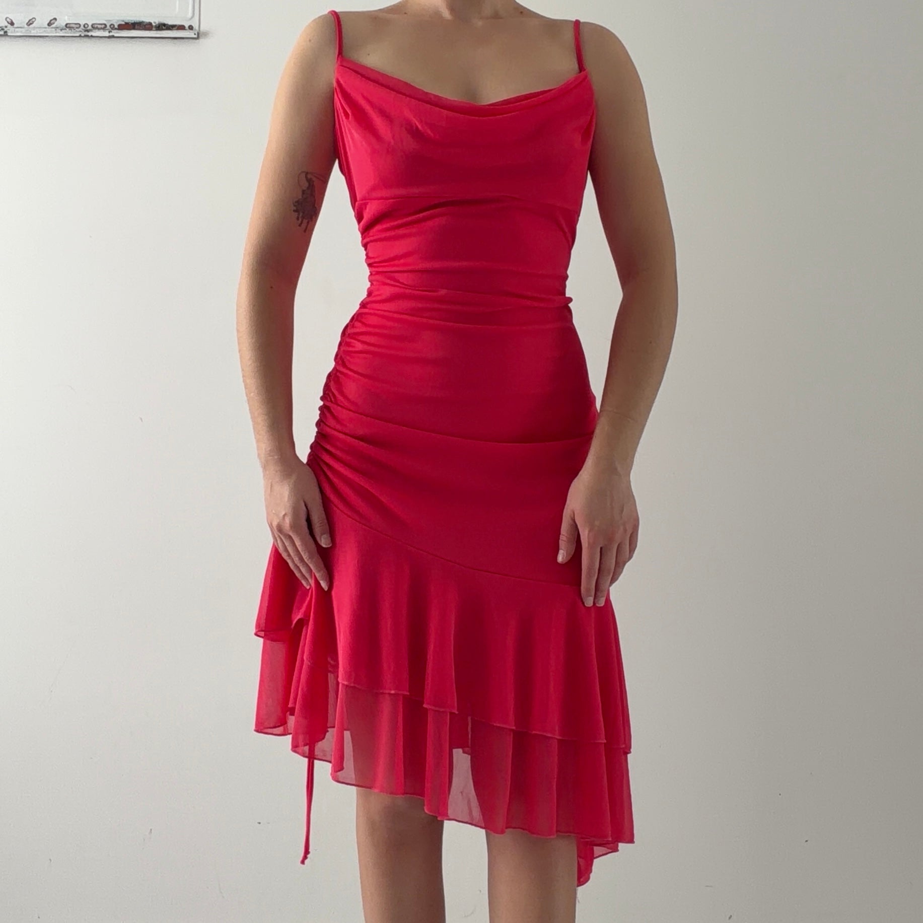 City Triangles Asymmetric Midi Dress | 10-12