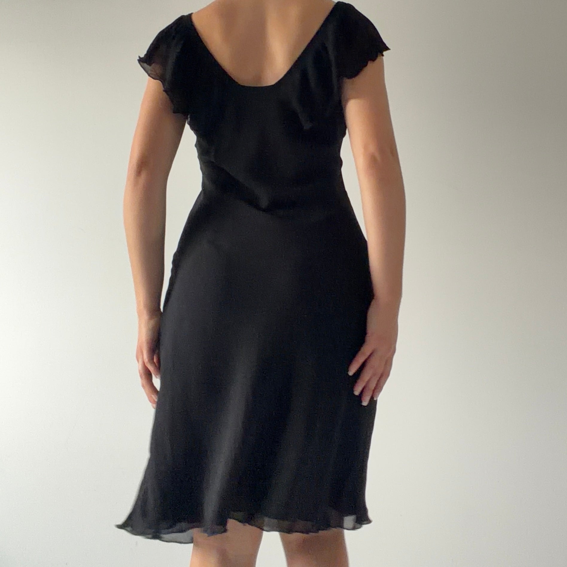 Keith Matheson Ruffle Midi | Made in NZ | 10-12