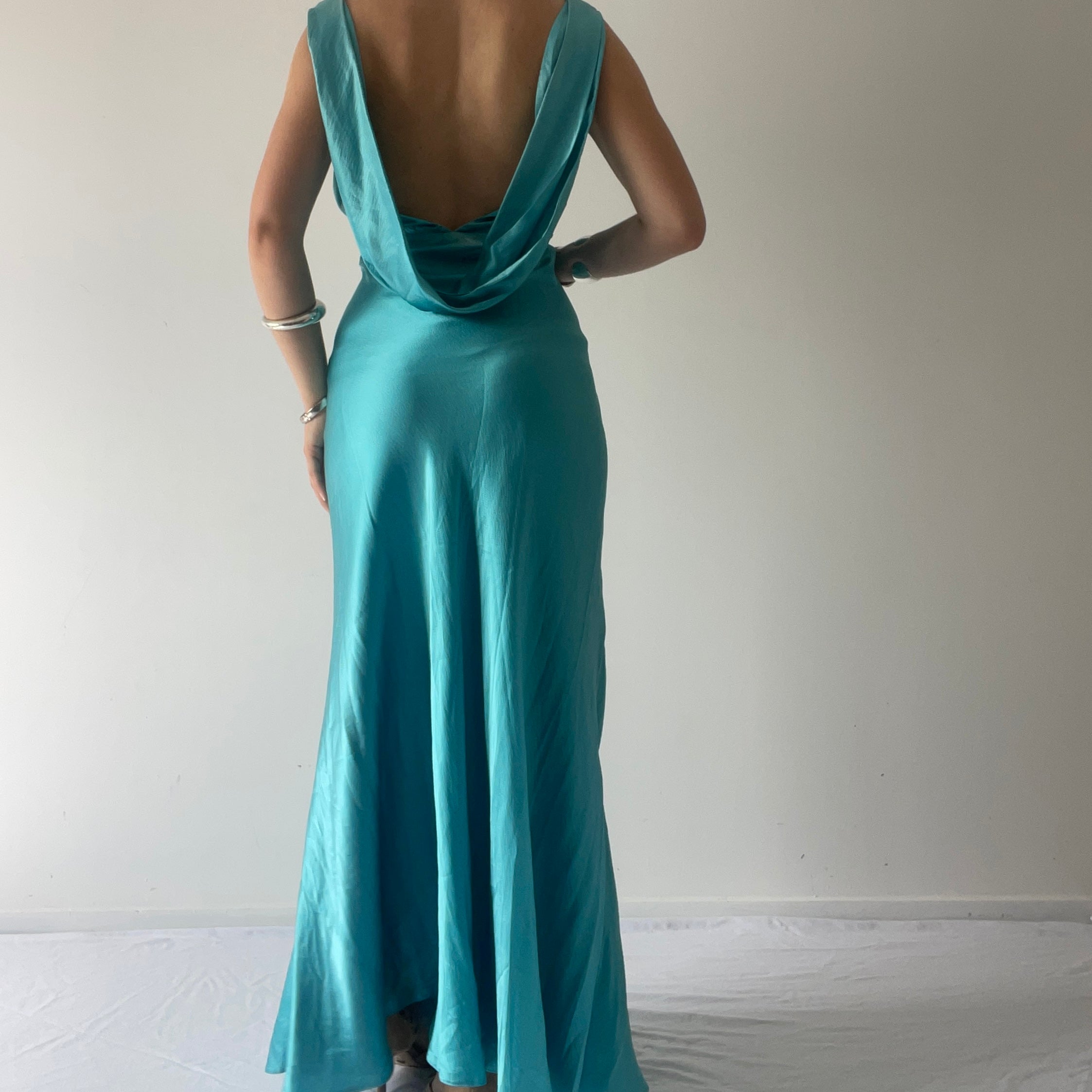 Vera Mont 100% Silk Maxi Gown | 16-18