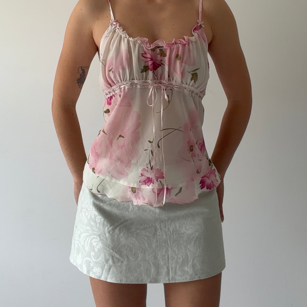 Floral Babydoll Cami | M