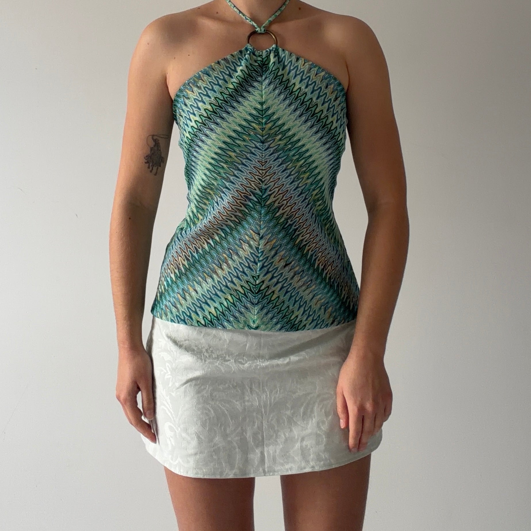 New York & Company Halter Top | Made in USA | L