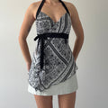 Studio 1940 Scarf Halter Top | 10-12