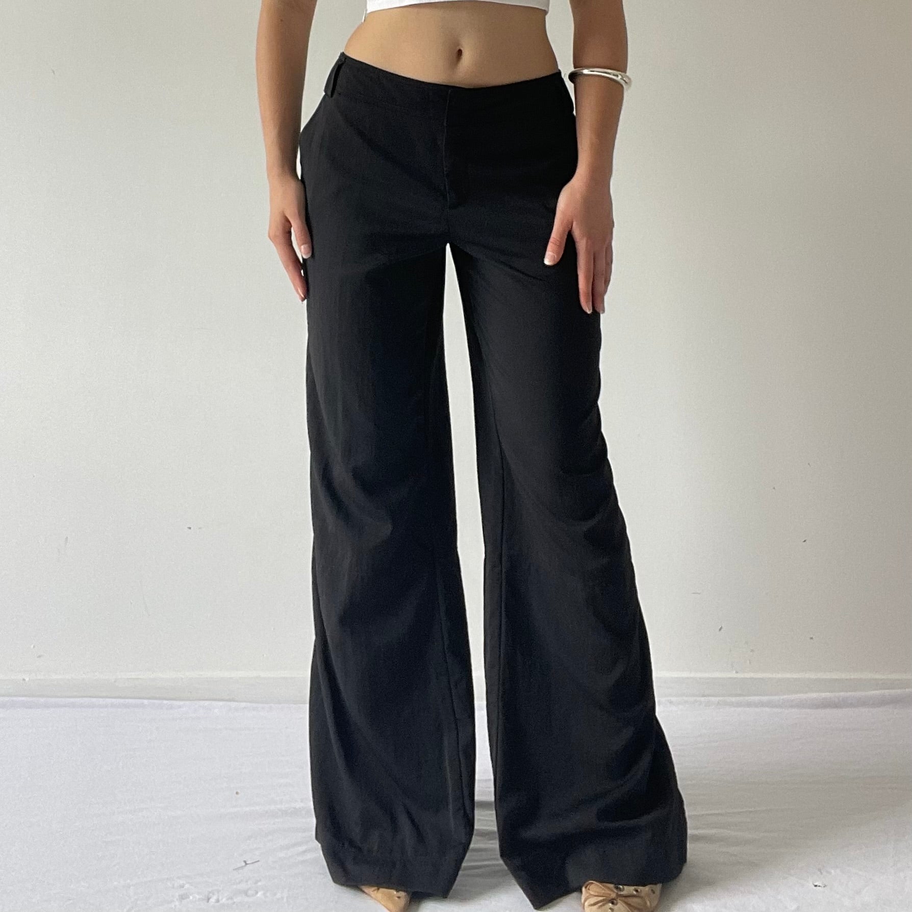 90s Max Wide Leg pants | 14-16