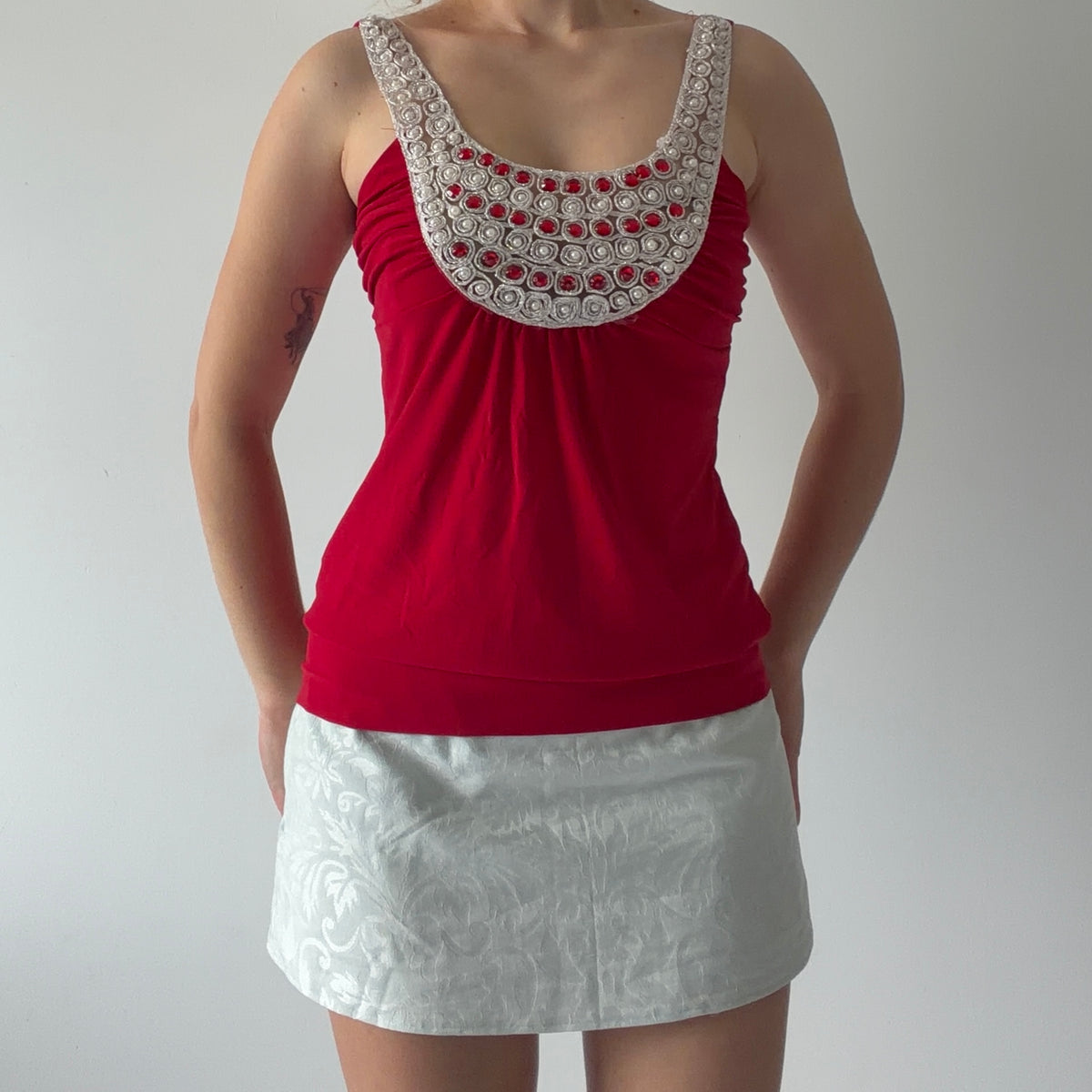 Body Central Beaded Cami | S