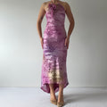 Brasilia Velvet Burnout Maxi Dress | S