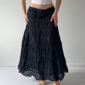 Norm Thompson Tiered Skirt | S-M