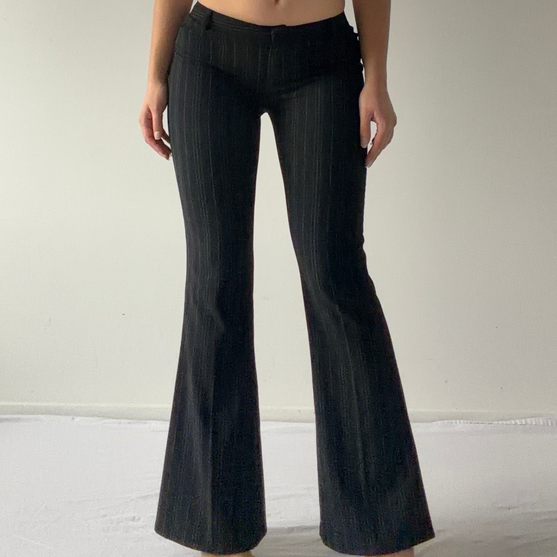 00s Kookai Pinstripe Pants | XS